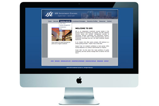 Website Concept and Design <br />www.sfeic.com